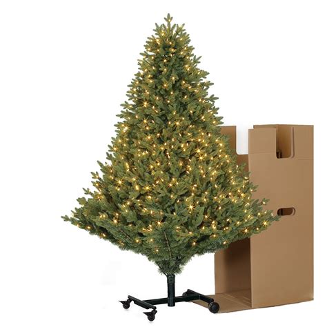 automatic electric self storage boxed christmas tree|adjustable grow and stow christmas tree.